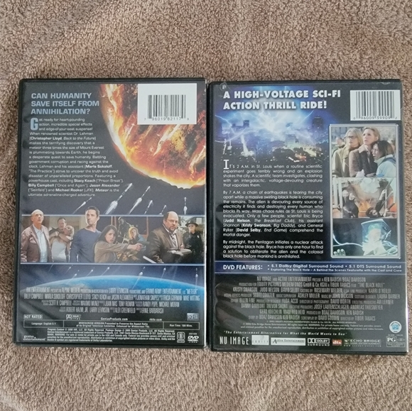 Set of 2 Disaster Movies DVD - Picture 2 of 2
